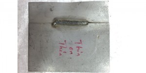 A proper MIG fillet weld thin on thin.