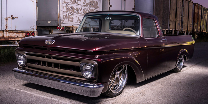 2016 Goodguys Truck of the Year-Late: 1961 Ford F-100 Pickup.