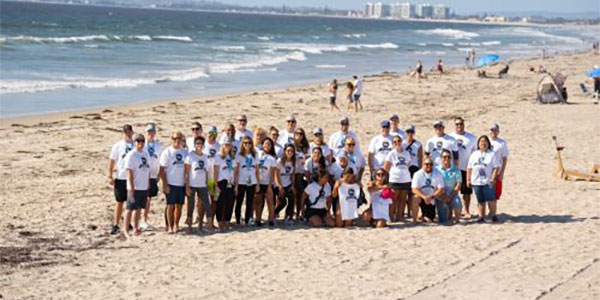 Kicks Off with Charity Walk, Beach Games
